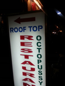 Rooftop Octopussy
