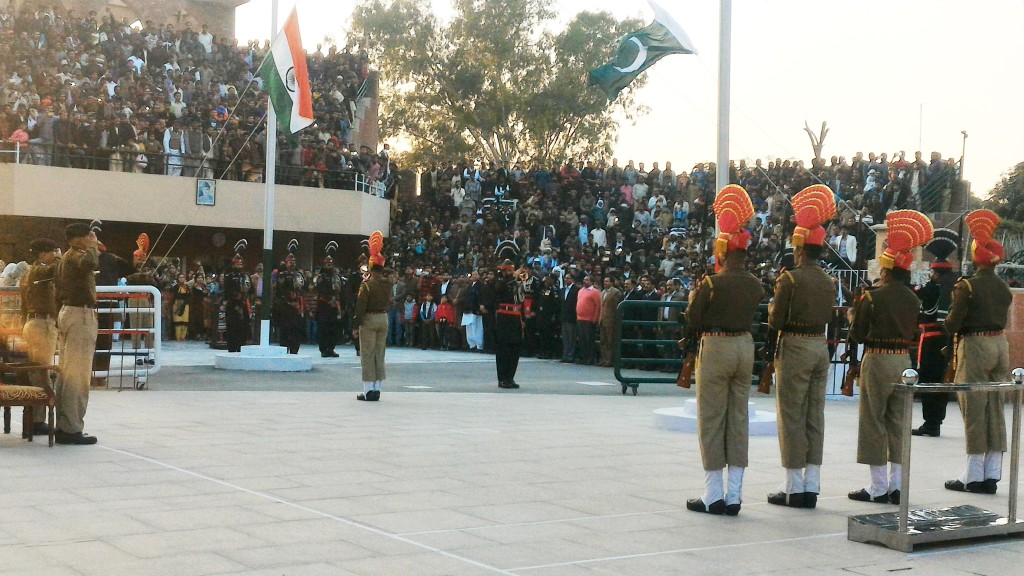 Indo Pak Flag Lowering Ceremony at Hussainiwala